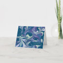 Search for swirls note cards Abstract
