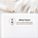 Search for rustic western return address labels Watercolor