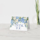 Search for floral thank you cards Blue and white