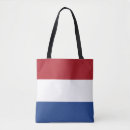 Search for red white blue bags Flag