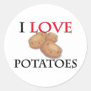 Search for i love potatoes stickers Vegetable