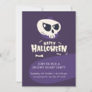 Search for bones halloween invitations Trick or treat