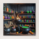 Search for witch puzzles Black cat