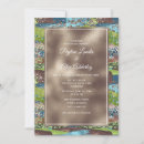 Search for teal and copper wedding invitations Modern