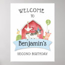 Search for barn birthday party posters Farm animals