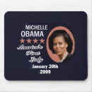 Search for first lady mousepads Obama