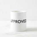 Search for approve mugs Approval