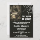 Search for gothic engagement party invitations Raven