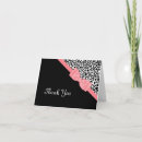 Search for leopard thank you cards Chic