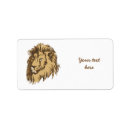 Search for lion king return address labels Cat