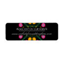 Search for mexican return address labels Flower
