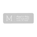 Search for gray return address labels Trendy