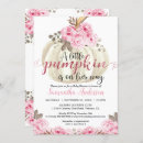 Search for white pumpkin baby shower invitations Elegant