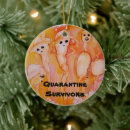 Search for quarantine christmas tree decorations Covid19