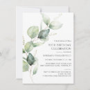 Search for modern eucalyptus invitations Greenery