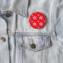 Search for red white pattern badges Winter
