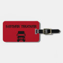Search for truck luggage tags Funny