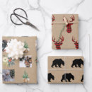 Search for christmas kraft wrapping paper Deer