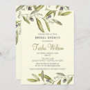 Search for olive branch bridal shower invitations Foliage