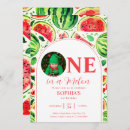 Search for one in a melon birthday invitations Party