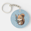 Search for cute squirrel key rings Whimsical
