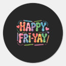 Search for happy weekend stickers Teacher