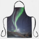 Search for aurora aprons Northern lights
