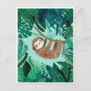 Search for cartoon sloth postcards Animal