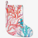 Search for coral christmas stockings Nautical