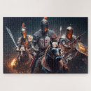 Search for medieval knights puzzles Fantasy