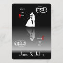 Search for king and queen of hearts invitations Black