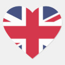 Search for british flag heart stickers United kingdom