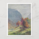Search for vintage autumn painting postcards Fall