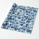 Search for dark blue wrapping paper Watercolor
