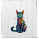 Search for mosaic shower curtains Colorful