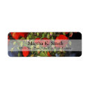 Search for fine return address labels Floral