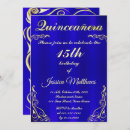 Search for save the date quinceanera invitations Blue