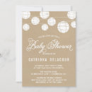 Search for kraft paper baby shower invitations Chic