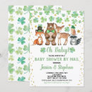 Search for st patricks day baby shower invitations Little shamrock