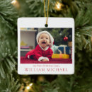 Search for new year christmas tree decorations Babys first christmas