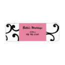Search for interior design return address labels Stylist