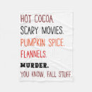 Search for pumpkin spice blankets Spooky