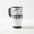 Search for music travel mugs piano