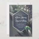 Search for beach engagement party invitations Tropical