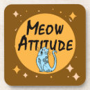 Search for funny cat coasters Pet lover