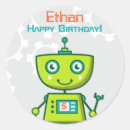 Search for robots stickers Birthday party