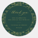 Search for gold floral wedding stickers Vintage