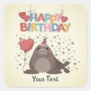Search for birthday seals stickers Whimsical