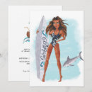 Search for surf birthday invitations Girl