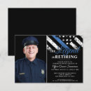 Search for thin blue line invitations Policeman